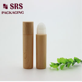 RPP-30 ml plastic fles met plastic bal en plastic dop gedrukt houten op maat rollen op de fles