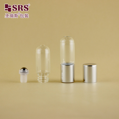 BLP-3ml Ronde bodem glas buis rol op fles in aangepaste Pantone kleur voor aromatherapie olie Geen lekken