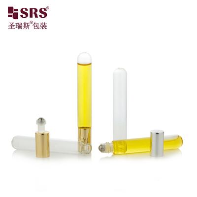 BLP-10ML Ronde bodem lege doorzichtige buisglasrol op essentiële oliefles