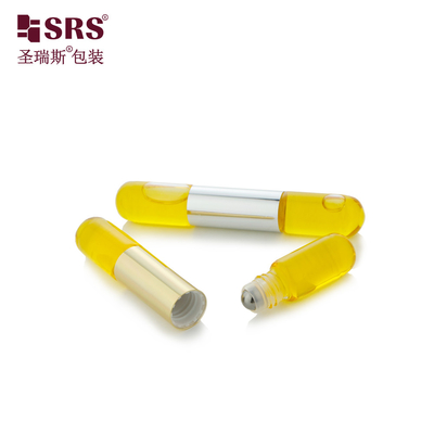 SGB2-3ml+3ml Duidelijke ronde bodem flacon Glasrol op nagelolie Fles Verpakking Groothandel