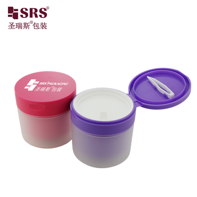 SRS1 120g 150g Double Wall PP PCR Recycled Plastic Facial Clean Serum Jar Container voor cosmetische crème