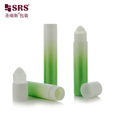 RPP-35ML Ronde vorm PP PCR Plastic Roll On Small Ball Flask Voor het reinigen van vloeistof Verpakkingsapplicator voor persoonlijke verzorging Geen lek