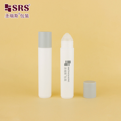 RPP-35ML Injectie Glanzend Mat Finish Oppervlak PP PCR Solid Plastic Roll-On Flaschebottel Container Applicator Met Kleinere Bal Voor Massage Liquid