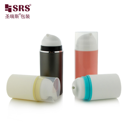PA602 Snap On Type Ronde Glanzende Matte Injectie Aanpassing Haar Serum Verfrissende Gel Plastic Ailrss Fles Verpakking Shampoo