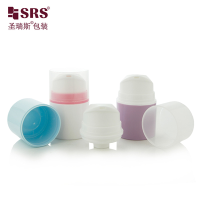 PA604 Pijnverlichtingsgel Aanpassen Injectieverf Vermetalliseerde kleur PP PCR Recycled Material met certificaat Airless Flask voor gezichtsserum