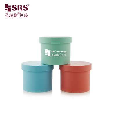 SRSG2 100 g Injectie Kleur Bevroren Plastic PP PCR Eco-vriendelijke Body Cream Jar Container