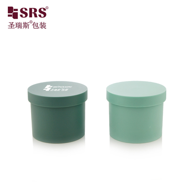 SRSG2 100g Luxe Goede kwaliteit Injectie Frosted Rood Blauw Groen Kleur Plastic PP Gezichtsmasker Gel Jar