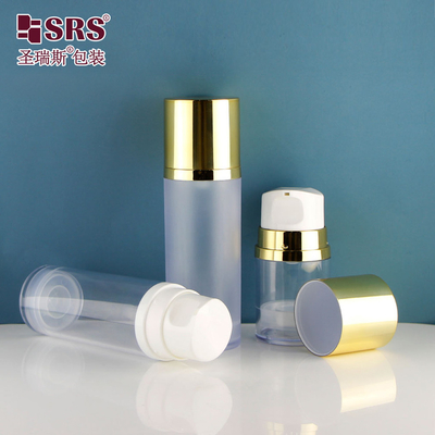 A0215 50ML 120ML 150ML lege plastic stijlvolle duurzame AS vacuüm luchtloze lotion fles perfect voor gebruik binnen en buiten