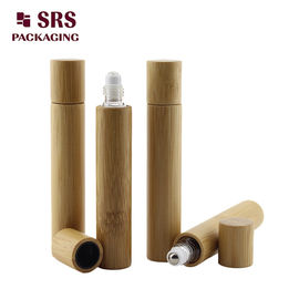 15ml echte bamboe rol oliefles zonder lekken goede massage parfum fles fabriek