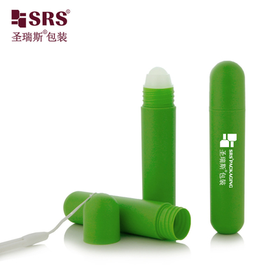 RPPG 25 ml Dome Cap Injecteer Custom Matte Frosted Surface PP Plastic PCR Anti-Itch Liquid Roll-On Flaschegehalte Applicator