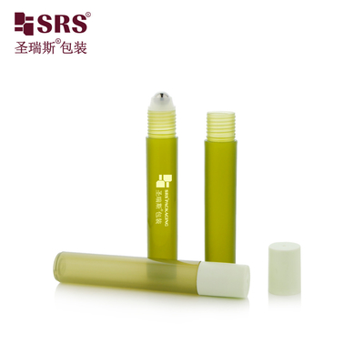 RPP-15ML Semi-transparante groene verpakkingscontainer voor injectie met een matte, afgewerkte plastic fles