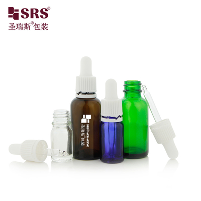 D004 Uniek ontworpen, niet-vervalsbaar plastic dropper deksel 5ML 10ML 15ML 20ML 30ML 50ML 100ML glazen fles