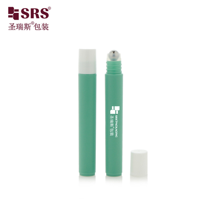 RPP-10ML(C) Hoog en dun PP Plastic PP Mat Finished Leeg Rolffles Met Stalen Bal Voor Oogserum