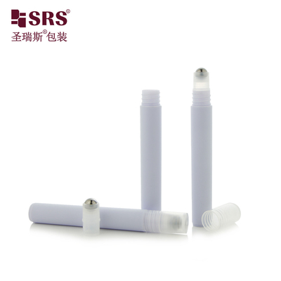 RPPH-10ML(C) Lange houder met lange dop dun plastic PP PCR roll-on fles applicator voor anti-jeuk vloeibare oog serum gel