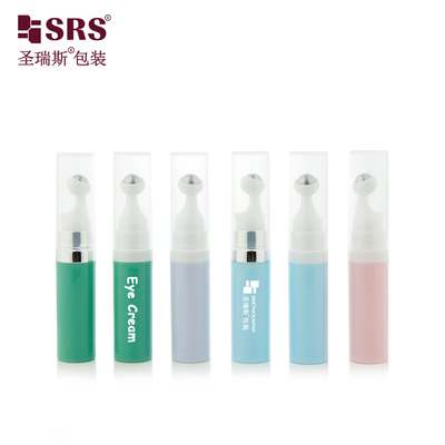 A0035 7.5ml 10ml 15ml PP vacuümpersknop oogcrème rolflessen lekvrije hygiënische verpakking
