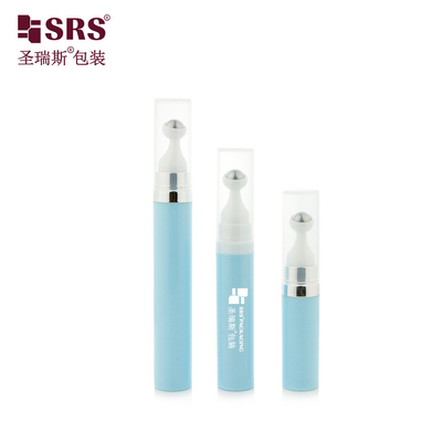 A0035 7.5 ml 10 ml 15 ml PP vacuüm oogcrème rolflessen met beveiligde snaplock drukkap