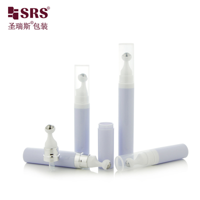 A0035 7.5 ml 10 ml 15 ml reisvriendelijke luchtloze PP-rolflessen voor oogcrème