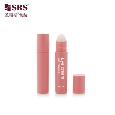 RPP-10ML Plastic Pink Matte PP PCR Leeg Cosmetisch Verpakkingsmateriaal Roll On Flasje Voor Anti-Jeuk Vloeistof Applicator