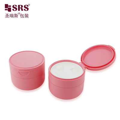 SRSOB 100g Flip Cap Aanpassing PP Cosmetische verpakking Hoogwaardige gezichtsmasker Jar Huidverzorging Container