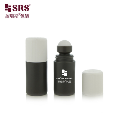 RPPC1-60ML Eco-vriendelijke rol op deodorant rol op fles dubbelmuurtje kinderbescherming gemaakt van gerecycled PP