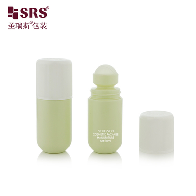 RPPA1-50ML Recycled Mono Material PP Plastic CRC Child Resistant Cap Voor ronde bodem fles Antipersipirant Gel Verpakking