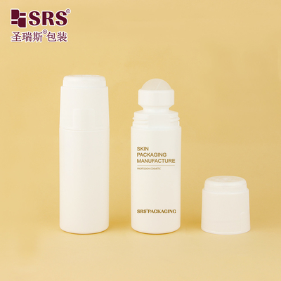 RPPDF-90ML Ronde vorm Plastic pijnstiller Gel Roll On Roller Ball Flasje Applicator Verpakking