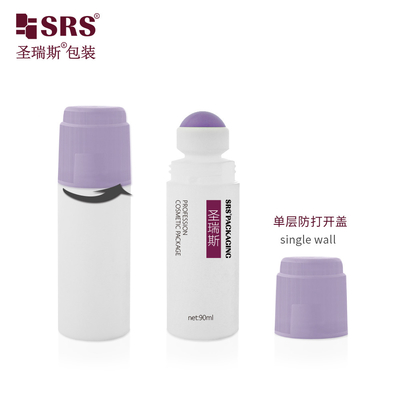 RPPDF-90ML 3 oz Lichaamseroom Antitranspirant Serum Deodorant Gel Roll On Fles Verpakking Aanpassing