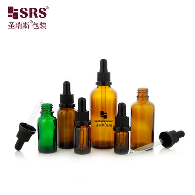 D012 Ronde vorm lege essentiële olie druppelfles Aanpassing van het logo Kleur Geprinte zonder lekkage