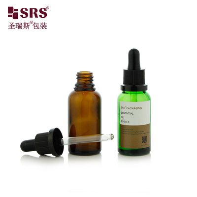 D011 TE Druppelkap voor glazen fles Oog olie Verpakking Aanpassing Verpakking Cosmetica