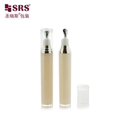 LR001-15ML Geverfd op maat Kleur Luxe Helder Acryl Oogserum Fles Verpakking Cosmetische