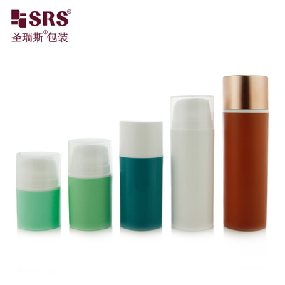PA609 30 ml 50 ml Leuke huidverzorgingsreiniger Lotion Gel Foundation PP Airless Flasje Met Snap On Pump Geen lek