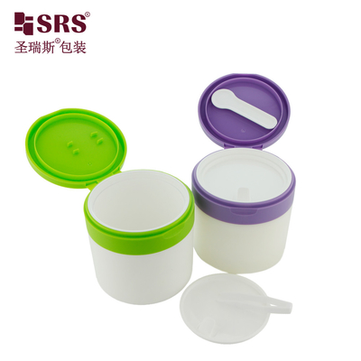 SRS1 120 g 150 g Injectie-container met aangepaste kleur Plastic PP PCR Recycled Cream Jar Packaging
