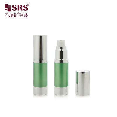 A022B 10ml 20ml 30ml 50ml Plastic Ronde Airless Pomp Lotion Fles Voor Cosmetische Foundation