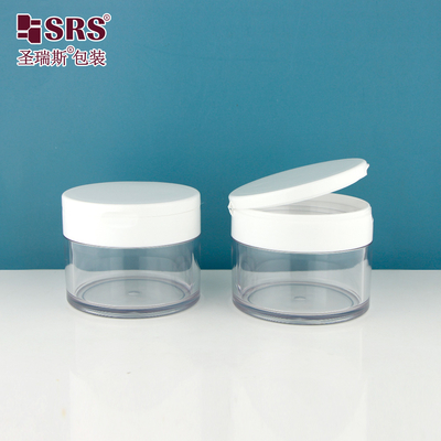 PETG003 200g 250g 200g 250g Haar Body Crème PETG pot Met Klapdeksel Injectie Aangepaste Kleur Verpakking