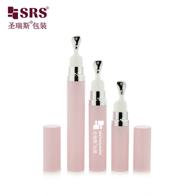 A0035B 7.5ml 10ml 15ml Leeg Snap On Zink Metal Applicator Hoofd Airless Pump Flasje Voor Oogserum Groothandel