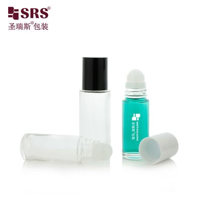 BLPC 30ML 50ML Transparante Dikwandige Zware Glazen Roll-on Deodorant Gel Fles Verpakking Persoonlijke Verzorging Flessen