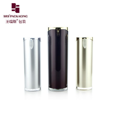 schoonheid en nieuwe kleur cilinder lotion fles met pomp leeg