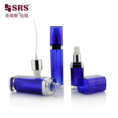 SRS China Manufacture Acryl cosmetica 15 ml 30 ml 60 ml 120 ml Plastic lotion fles met deksel