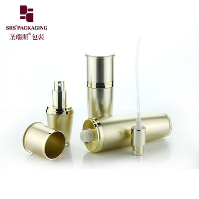 L036 SRS Fabrikanten groothandel 15ml 30ml 50ml 80ml 120ml gouden luxe lege cosmetische acryl