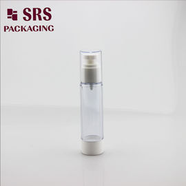 A027 transparante plastic fles cosmetische essentie serumpomp luchtloze fles