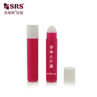 Wholesale 35 ML Empty PP Roll‑on Deodorant Bottle Plastic Ball Container