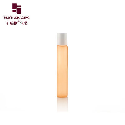 Mini 8ml Tubular Glass Roller Bottle With Plastic Ball & Plastic Cap