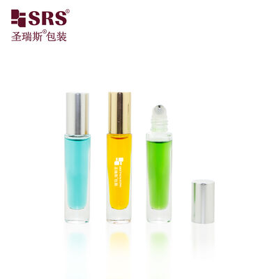 Premium dikke onderglasrol op fles 6 ml stalen balrolfles voor essentiële olie parfum