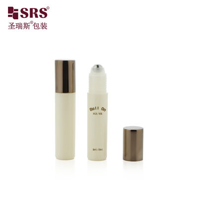 RPA-10ML injectie aangepaste kleur PP glanzende mat afgewerkte roll-on fles voor oogserum