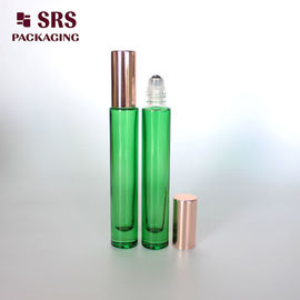 10 ml heldere groene glasrol op fles voor parfum