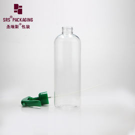250 ml heldere PET groene schroefpomp lege reiniger mist spray pet fles
