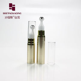 mini ronde lege plastic rolbal huidverzorging 5 ml luchtloze pompfles