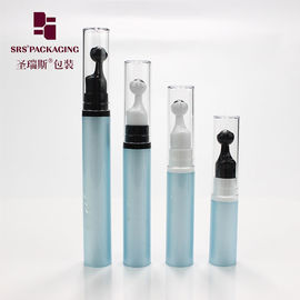 reisgrootte plastic rol metalen bal massageserum luchtloze pompfles 10 ml
