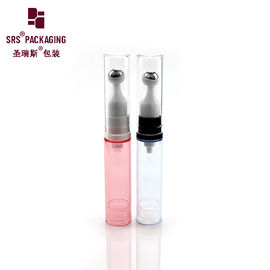 5 ml 10 ml 12 ml 15 ml plastic rol op een stalen bal cosmetische hervulbare luchtloze fles