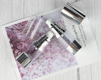 A0230 15 ml 30 ml 50 ml huidverzorgingsemulsie serum zilver luchtloze pompfles